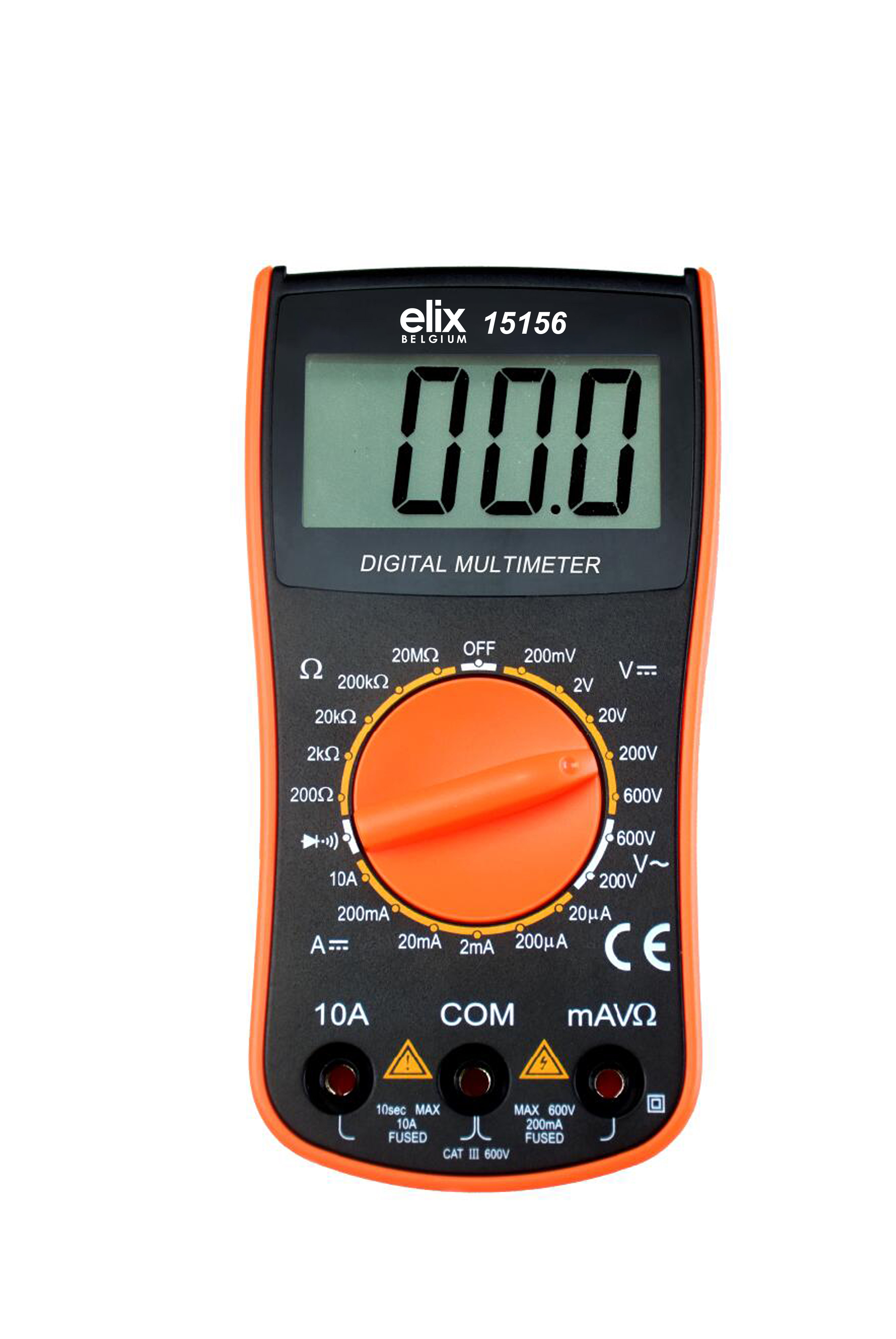 Fil de test multimètre - EJ.LIFE - J.30024 - Numérique - 600 V - Rouge